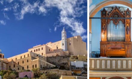 La cathédrale Saint-Georges à Ano Syros et son orgue impressionnant : une merveille et un héritage mélodique